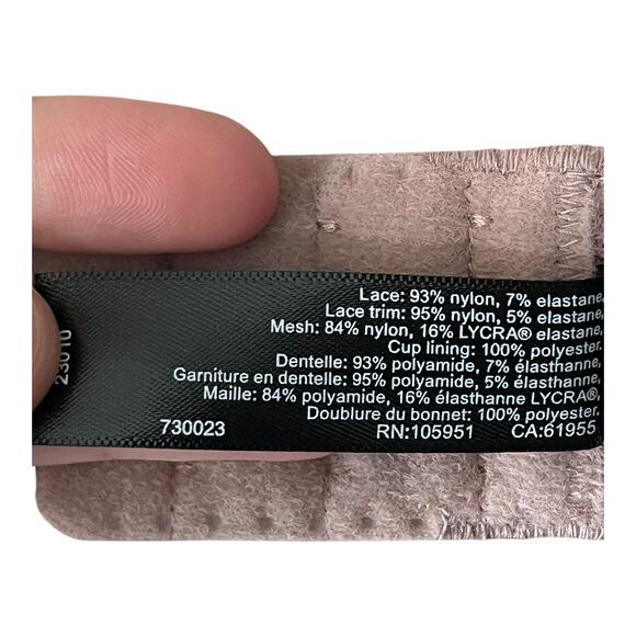 Natori bra 730023 Feathers underwire contour light rose size 36C - Picture 6 of 7